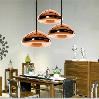 Lustre Pendente Luxuoso Aura Luminous - 30cm Pendente - 0025 YuDome 