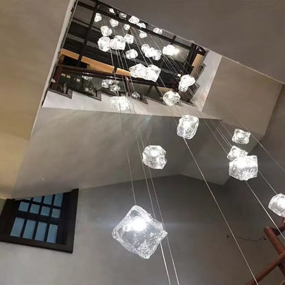 Lustre Pendente Luxuoso Cristal Elegance em Led Conceito 