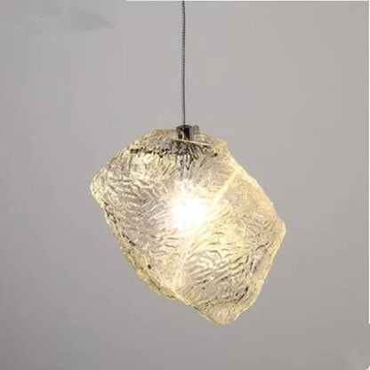 Lustre Pendente Luxuoso Cristal Elegance em Led Conceito Quente 01 Unidade 