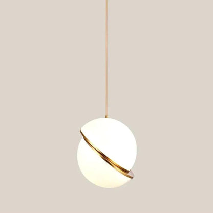 Lustre Pendente Luxuoso Moon Light em LED ### Conceito Luz Quente 