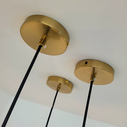 Lustre Pendente Luxuoso Retrô Glass Âmbar #### Conceito 