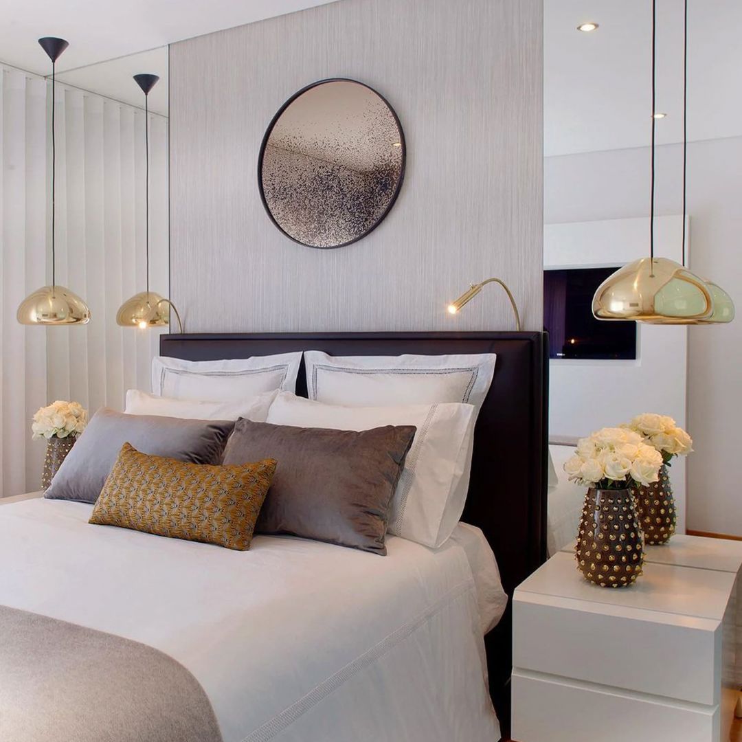 Lustre Pendente Luxuoso Void Luminous 18cm Conceito 