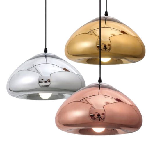 Lustre Pendente Luxuoso Void Luminous em Led 18cm Conceito 