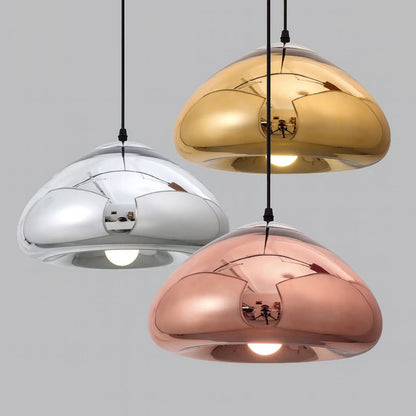 Lustre Pendente Luxuoso Void Luminous em Led 30cm Conceito 