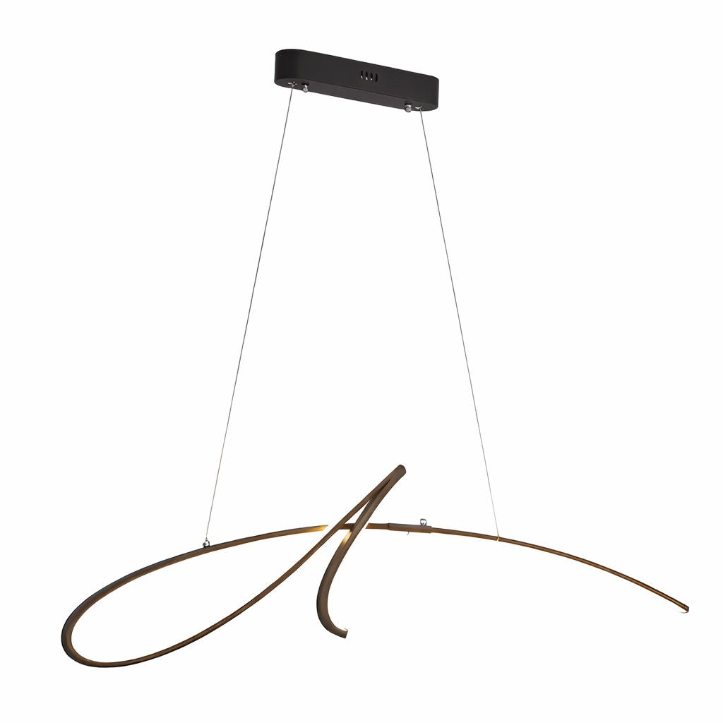 Lustre Pendente Minimalista Aura em Led Lustre - 0037 Conceito 