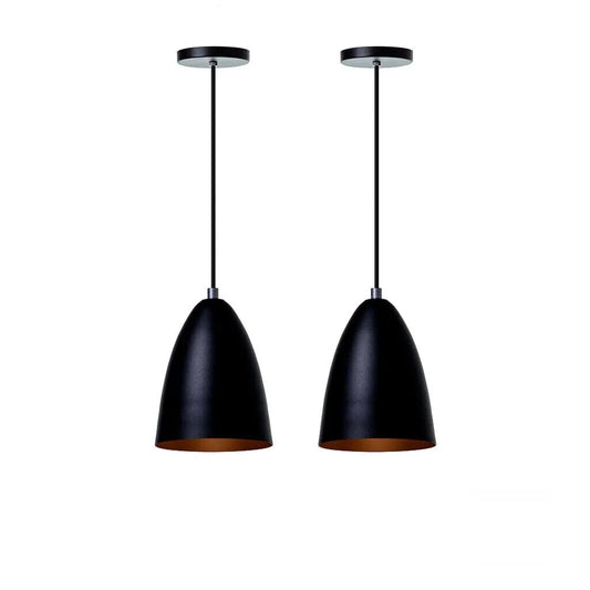Lustre Pendente Nórdico Ivor (Kit 2 Unidades) luzes Conceito 