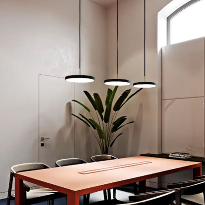 Lustre Pendente Nórdico Minimalista Discus Conceito 