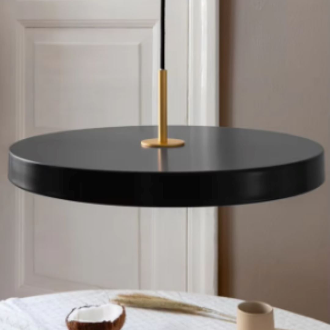 Lustre Pendente Nórdico Minimalista Discus Conceito 