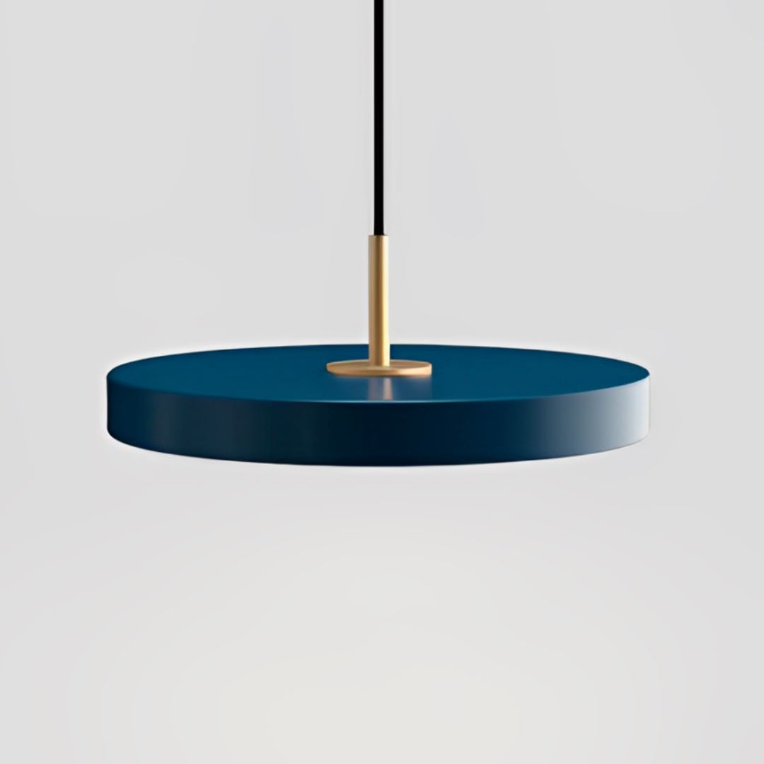Lustre Pendente Nórdico Minimalista Discus Conceito 