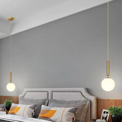 Lustre Pendente Orbed Boll LED Para Sala Quarto Pendente - 0020 Conceito 