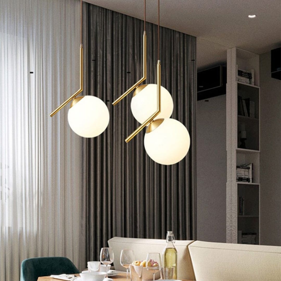 Lustre Pendente Orbit Redondo Pendente - 0021 Conceito 