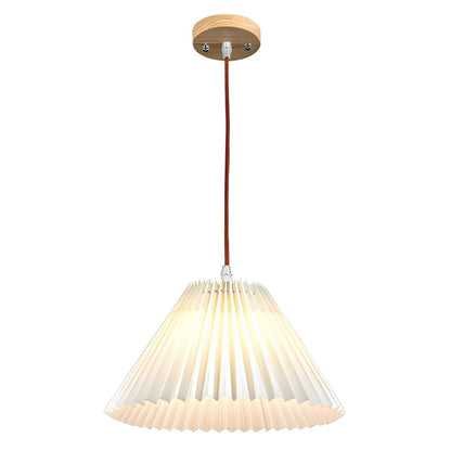 Lustre Pendente Origami Nordic Plissé Conceito 