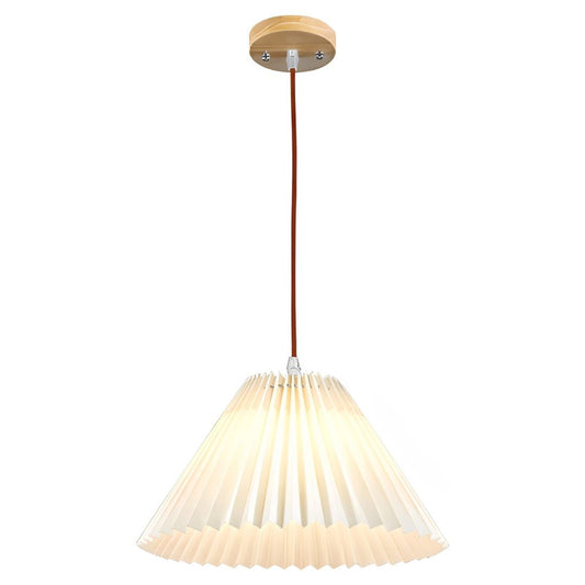 Lustre Pendente Origami Nordic Plissé Pendente - 0048 Conceito 