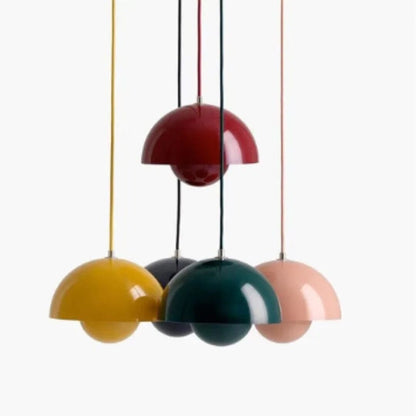 Lustre Pendente Retrô Lux Colors para Cozinha Balcão Sala de Estar Pendente - 0002 YuDome 