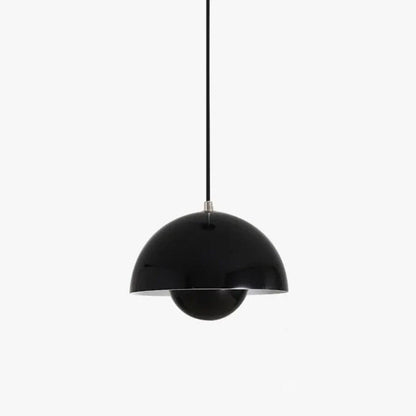 Lustre Pendente Retrô Lux Colors para Cozinha Balcão Sala de Estar Pendente - 0002 YuDome Preto 