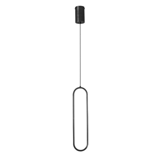 Lustre Pendente Space Line Oval Pendente - 0031 Conceito 