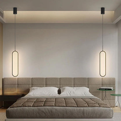 Lustre Pendente Space Line Oval Pendente - 0031 Conceito 