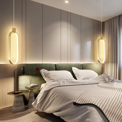 Lustre Pendente Space Line Oval Pendente - 0031 Conceito 