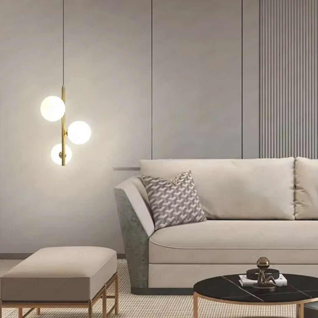 Lustre Pendente Sphere Orbit Triplo Conceito 