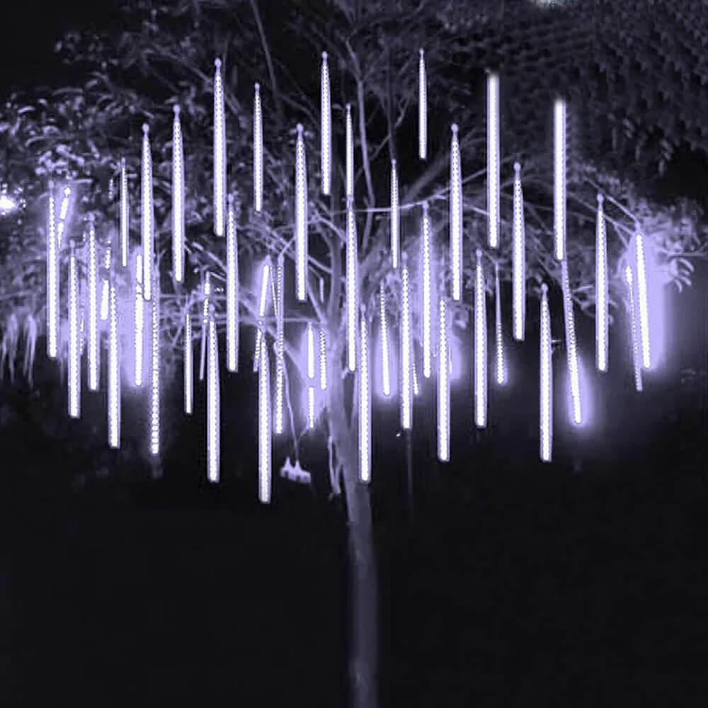 Luz de Led Chuva Natalina Para Decoração Jardim