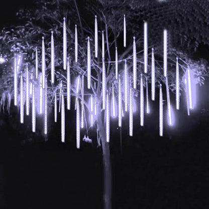 Luz de Led Chuva Natalina Para Decoração Jardim