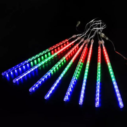 Luz de Led Chuva Natalina Para Decoração Jardim