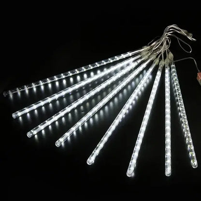 Luz de Led Chuva Natalina Para Decoração Jardim