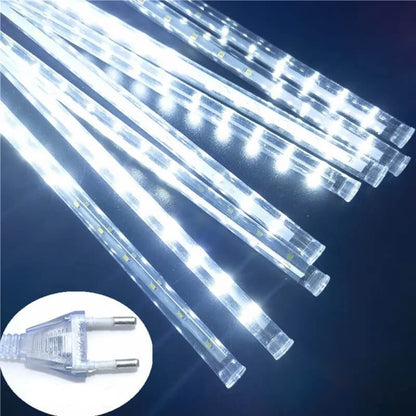 Luz de Led Chuva Natalina Para Decoração Jardim