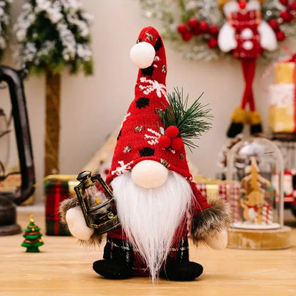 Papai Noel e Mamãe Noel Decoração de Natal Viking