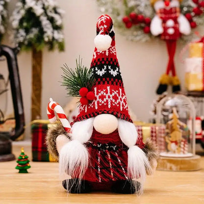Papai Noel e Mamãe Noel Decoração de Natal Viking