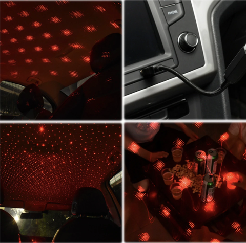 Projetor de Luz Led Para Carro Star Galax