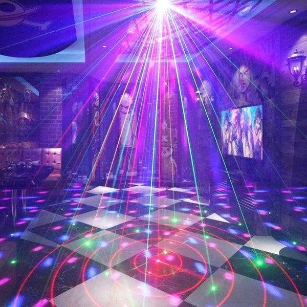 Projetor Luz de Led Bola Giratória Party Light Home