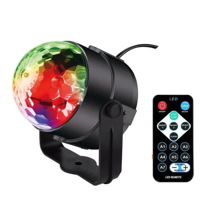 Projetor Luz de Led Bola Giratória Party Light Home