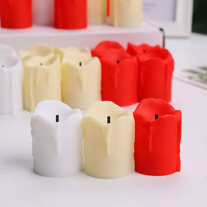 Vela de Led Eletrônica Conjunto Luz Romantic