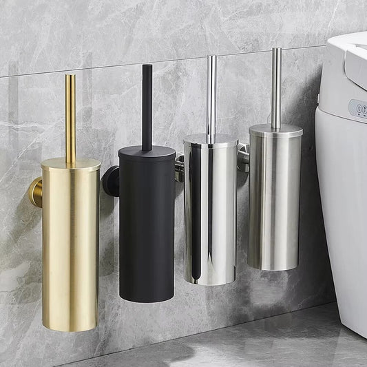 Suporte Limpador para Banheiro Pure Clean de Aço Inoxidável Conceito 