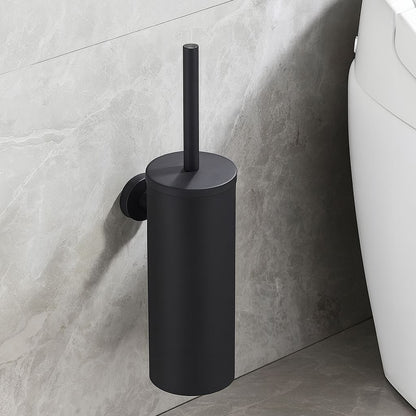 Suporte Limpador para Banheiro Pure Clean de Aço Inoxidável Conceito Preto 