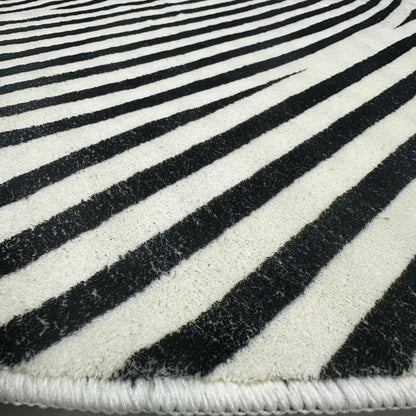 Tapete Decorativo Orgânico Redondo - Trace Tapete - 0038 Conceito 