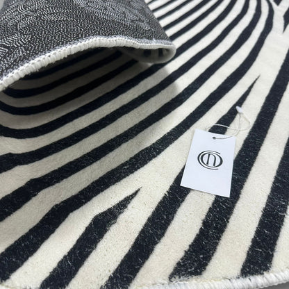 Tapete Decorativo Orgânico Redondo - Trace Tapete - 0038 Conceito 