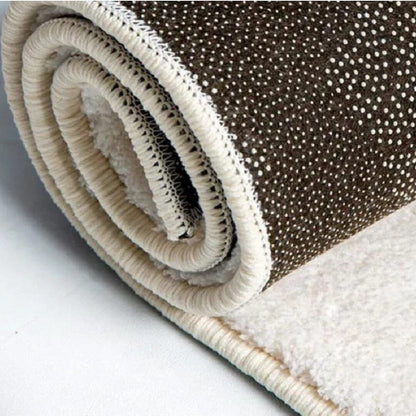 Tapete Orgânico Abstrato Irregular Ashley para Sala Quarto ### Conceito 