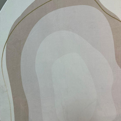 Tapete Orgânico Abstrato Irregular Bella para Sala Quarto ### Conceito 