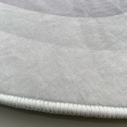 Tapete Orgânico Abstrato Irregular Monochrome Gray para Sala Quarto ### Conceito 