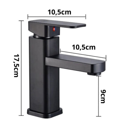 Torneira CuboFlex Monocomando - Água Quente e Fria em Aço Inoxidável ### Conceito 