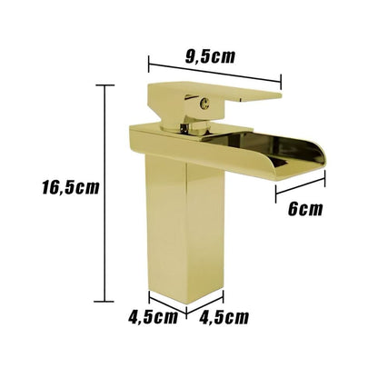 Torneira Minimalista Lift Inox - Monocomando para Lavabo ### Conceito 