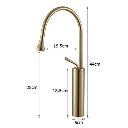 Torneira Minimalista Moderna Soft Room TorneiraLavabo - 0018 YuDome 