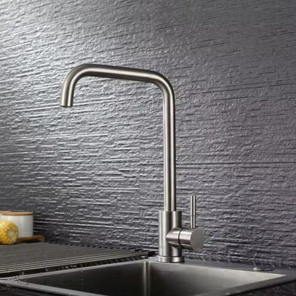 Torneira Square Line em Aço Inoxidável Cozinha - 0001 Conceito 