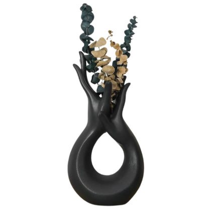 Vaso Decorativo Abstrato Hands Conceito 