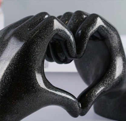Escultura de Coração - In Love resina Conceito 