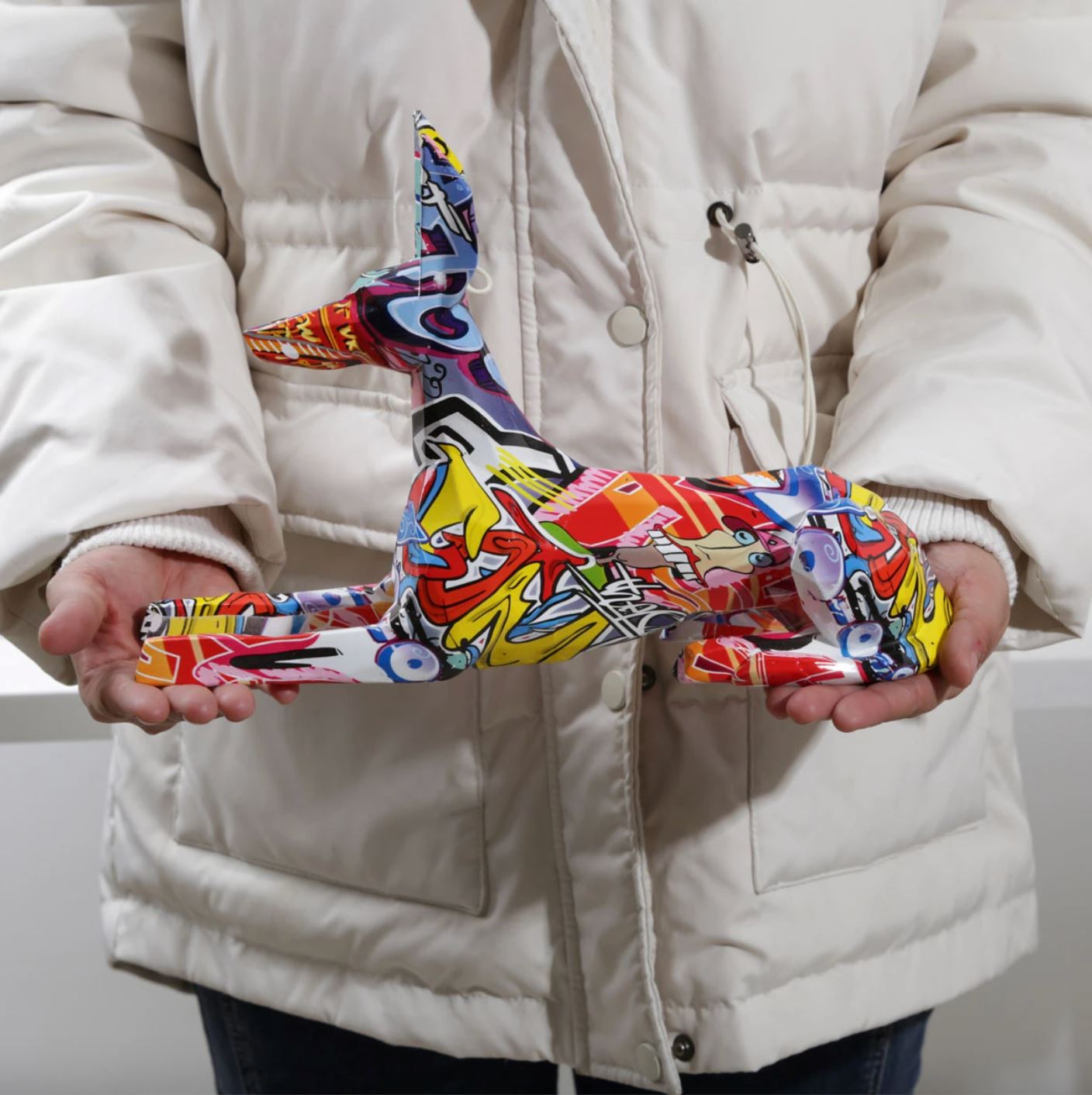 Escultura Doberman Street & Colors projeto-150 