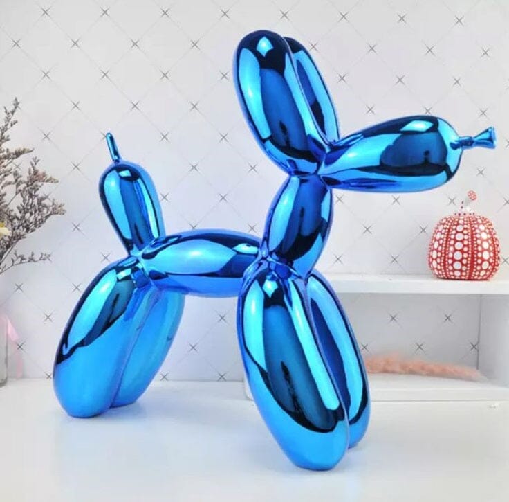 Escultura Doggy Balloon Mini 10x10cm resina Conceito 