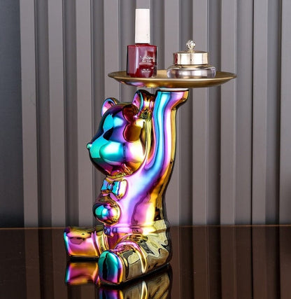 Escultura Ursinho Decor Aparador & Cofre Conceito 